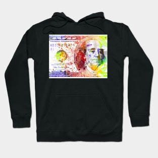 Dollar Bill Splash Hoodie